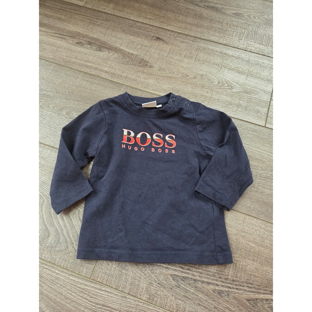 Hugo Boss baby boy long sleeve top 12 mos
